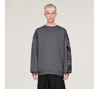 Sweat-shirt ras-du-cou graphique Y-3 Granite M