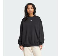 Sweat-shirt ras-du-cou oversize long molleton Essentials Black M