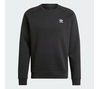 ADIDAS ORIGINALS Sweat-shirt 'Trefoil Essentials' noir / blanc, Taille M