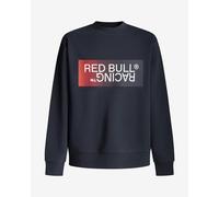 Sweat-shirt Red Bull Racing x Pepe Jeans Ombré Logo Crew bleu marine rouge - L