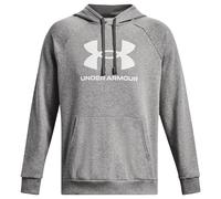 Sweat-shirt Rival Fleece Logo Under Armour - Castlerock Light Heather/White XXL