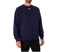 Under Armour Sweatshirt Rival Fleece Crew Homme Regular Bleu S
