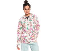 Sweat-shirt - ROXY - Femme - 60% Coton - Manches Longues - Blanc M