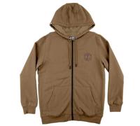 Salty Crew Coastal Sherpa Fleece Full Zip Fleece Marron L Homme