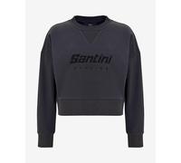 Sweat-shirt Santini Brand gris foncé femme - XS