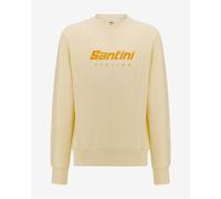 Sweat-shirt Santini Brand jaune clair orange - S