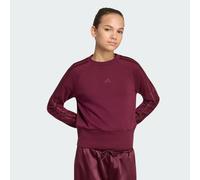 SWEAT-SHIRT SATIN Maroon / Maroon 5-6A