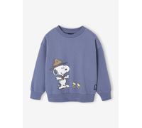 Sweat-shirt Snoopy Peanuts garçon bleu jean 5A