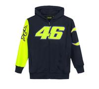 Sweat-Shirt Sole Luna Vr46 Heritage Pour Enfant, Bleu Moto Gp
