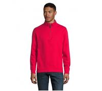 Sweat-shirt - SOL'S - STAN - Col camionneur zippé - Manches longues - Rouge XL