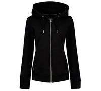 Sweat-shirt Superdry Vintage Logo Emb Hood Full Zip - Femme - Noir - Manches longues - Col capuche XS