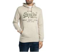 Superdry Sweat-shirt Heritage - beige chiné/gris foncé/olive - Taille M
