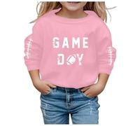 Sweat-Shirt/Sweater Enfant Unisexe Manches Longue Décontractés Ample T-Shirts Mignons Vêtements d'automne Doux et Respirants Couleur Unie Basic T-Shirts Maillots de Corps