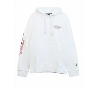 Sweat-Shirt Sweatshirt À Capuche Superdry M2013090a Homme Coton Blanc