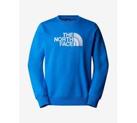Sweat-shirt The North Face Drew Peak Crew bleu électrique logo blanc - L