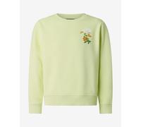 THE NORTH FACE Sweat de sport 'FLORA' citron / vert / orange, Taille 147-152