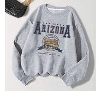 Sweat-shirt thermique avec slogan graphique 1912 ARIZONA ENCHANTING Parc national de Tonto PARC NATIONAL DU GRAND CANYON, hauts à manches longues L,M,S,XL,XSgraphique,Lettres,SloganÉtoffe