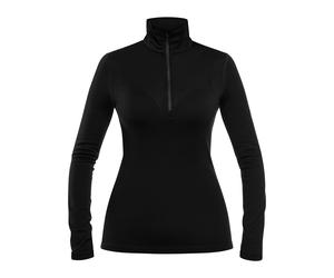 Sweat-shirt thermoactif pour femmes 260 Tech Half-Zip Icebreaker - Black S