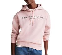 TOMMY HILFIGER Sweat-shirt rosé / noir, Taille L
