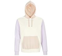 Sweat Shirt Tricolore Bio - Mixte - 03818 - Beige Écru