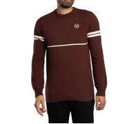 Sergio Tacchini Pour des hommes Sweat-shirt tricoté Orion, marron