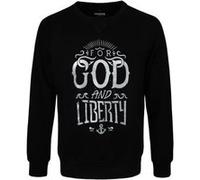 Sweat-shirt Uncharted 4 For God & Liberty Homme Noir - Taille XXL Noir G