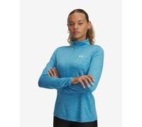 Sweat-shirt Under Armour Tech Half Zip Twist bleu clair femme - L