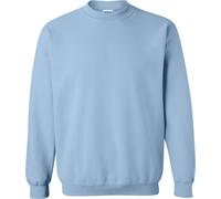 Sweat-shirt unie à col rond Gildan Heavy Blend BC463 (L) (Bleu clair)
