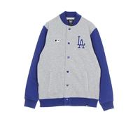 Sweat-shirt universitaire pour hommes Mlb Letterman Burnside Track Jacket Losdod SLATE GREY M