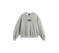 Sweat-Shirt Vans Féminin, Coton, Couleur Gris,Vestibilité Régulier, Modèle V