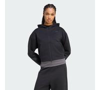 Sweatshirt Ã capuche zippÃ© femme adidas Z.N.E. Noir S