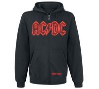 Sweat-shirt zippé à capuche de AC/DC - PWR UP - S à XXL - pour Homme - noir XL