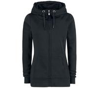 Sweat-shirt zippé à capuche de Black Premium by EMP - Freaking Out Loud - S à 5XL - pour Femme - noir 5XL