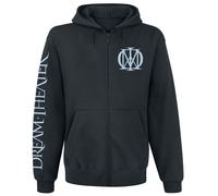 Sweat-shirt zippé à capuche de Dream Theater - Distance Over Time - S à XXL - pour Homme - noir M