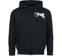 Sweat-shirt zippé à capuche de Ghost - Rats - M à XXL - pour Homme - noir XL