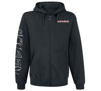 Sweat-shirt zippé à capuche de Iron Maiden - A real live / dead one - S à XXL - pour Homme - noir S