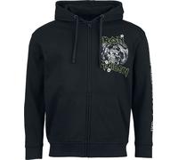 Sweat-shirt zippé à capuche de Iron Maiden - Aces High - S à XXL - pour Homme - noir XXL