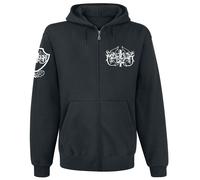 Sweat-shirt zippé à capuche de Marduk - Panzer division - M à XXL - pour Homme - noir XL