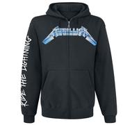 Metallica Sweat à capuche zippé Ride the Lightning Black (FOTL) Taille L