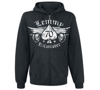 Sweat-shirt zippé à capuche de Motörhead - Lemmy - Forever - S à 5XL - pour Homme - noir S