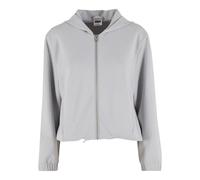 Sweat-shirt zippé à capuche de Urban Classics - Scuba - Sweat Zippé - XS à XL - pour Femme - gris S