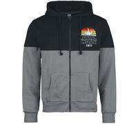 Sweat-shirt zippé à capuche Disney de Star Wars - X- Wing - 1977 - S à XXL - pour Homme - gris/noir L
