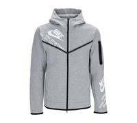 Sweat-shirt zippe a capuche leger pour hommes Tech Fleece Full Zip Wr Gx Hoodie Dk Grey Heather/white DK GREY HEATHER/WHITE XL