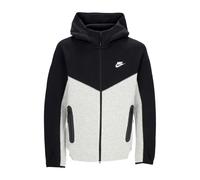 Sweat-shirt zippe a capuche leger pour hommes Tech Fleece Sweat a capuche Windrunner entierement zippe Dk Grey Heather/noir/blanc DK GREY HEATHER/BLACK/WHITE XL