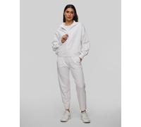 Sweat-shirt Zippé Blanc Avec Lin Pour Femmes Deha D22441-10001
