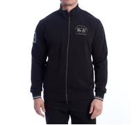 Sweat-shirt zippé - LA MARTINA - YMF300-FP568 - Noir - Manches longues - Col montant S