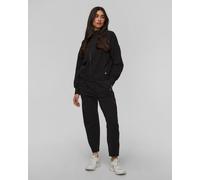 Sweat-shirt Zippé Noir Avec Lin Pour Femmes Deha D22441-10009