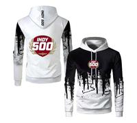 Sweat Shirts À Capuche Amples pour Hommes Vestes De Sport in.di.an.AP.OL.is 500 Pulls Graphiques Vêtements Gym Hauts Manches Longues D'extérieur-BaiSe||l