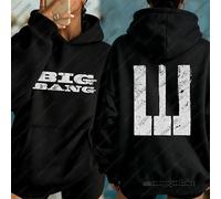 Sweat-shirts à capuche Kpop Big Bang pour le 20e anniversaire de la tournée mondiale de concerts, cadeaux pour les fans, articles dérivés, sweat-shirts surdimensionnés Y2K pour couples. C9078-JCS