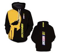 Sweat Shirts À Capuche pour Hommes Vêtements De Sport Graphiques N.A.SC.A.R avec Poches Vestes Pulls Hauts Manches Longues D'extérieur Printemps Automne-E||x_s